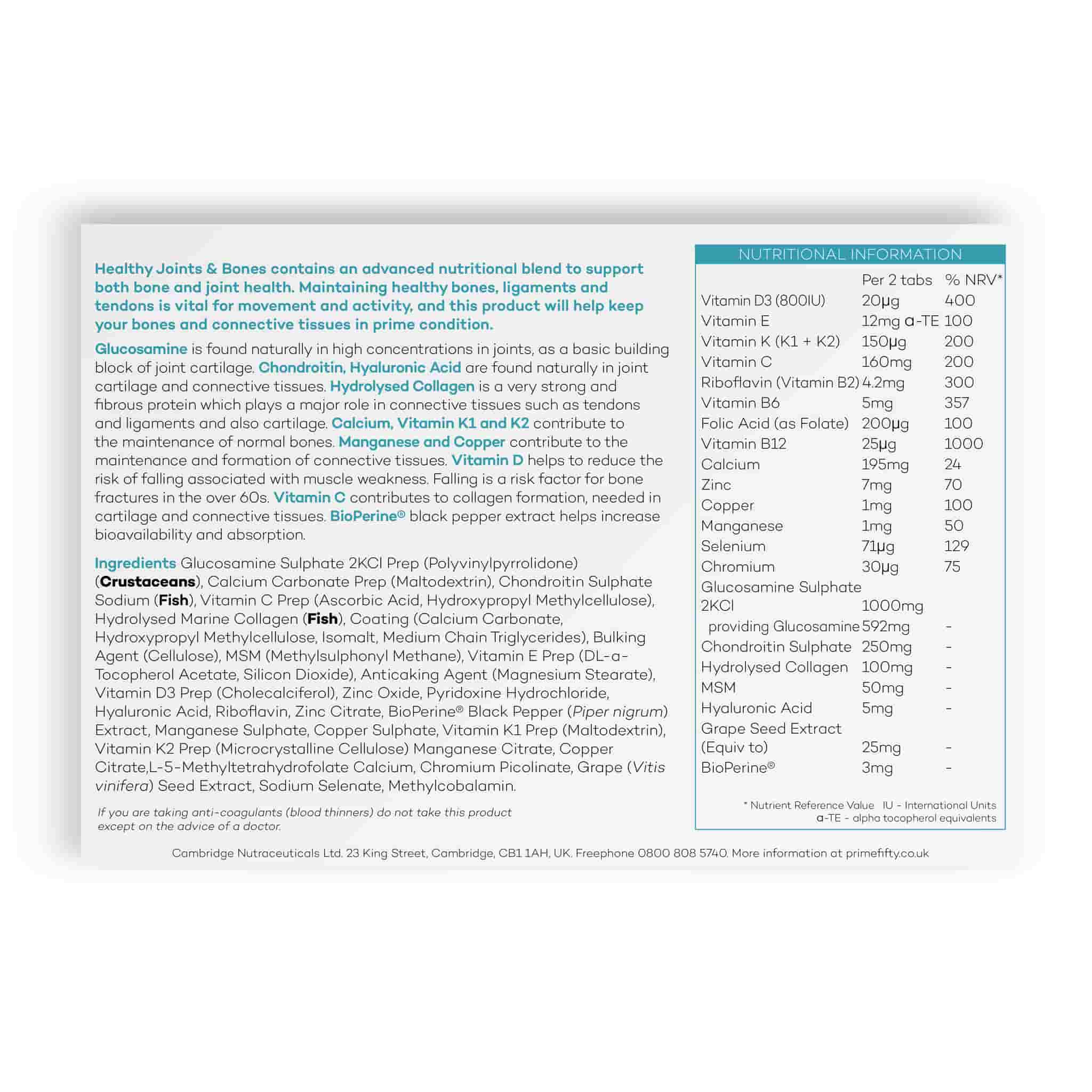 Healthy Joints & Bones